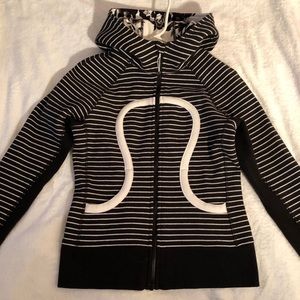 Black and white lululemon jacket